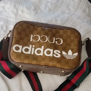 Adidas x 2G Brown Crossbody Bag